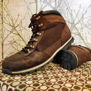Timberland Waterproof Mid Height Hiking Boots Leather and Textile